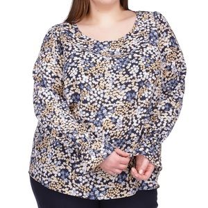 NWT Michael Kors Floral Top